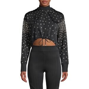 Koral Activewear Clover Impression Sweatshirt Constellation Gym Top Size XS